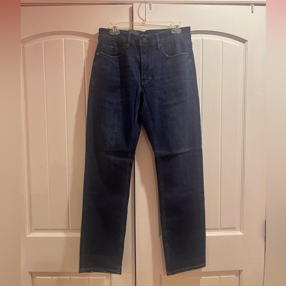 BlankNYC Stanton Straight Fit Jeans Dark Wash NWT 32” Waist 32” Inseam 32x32 - Picture 2 of 4